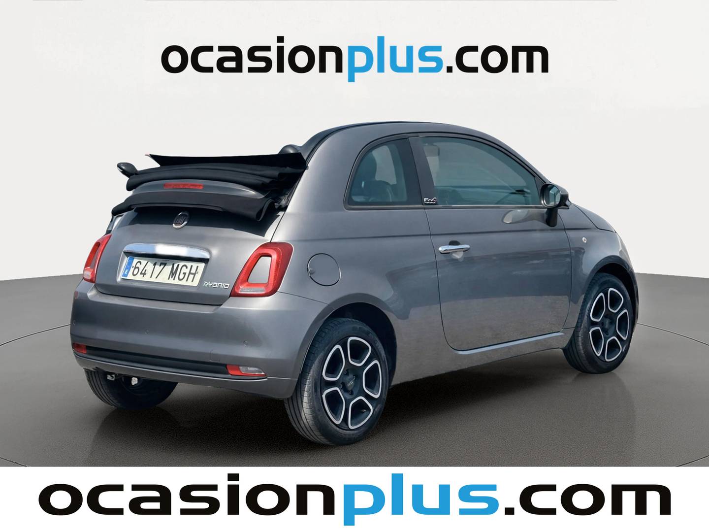 Foto trasera Fiat 500C Fiat 500C 1.0 Hybrid Club (70 CV) derecha
