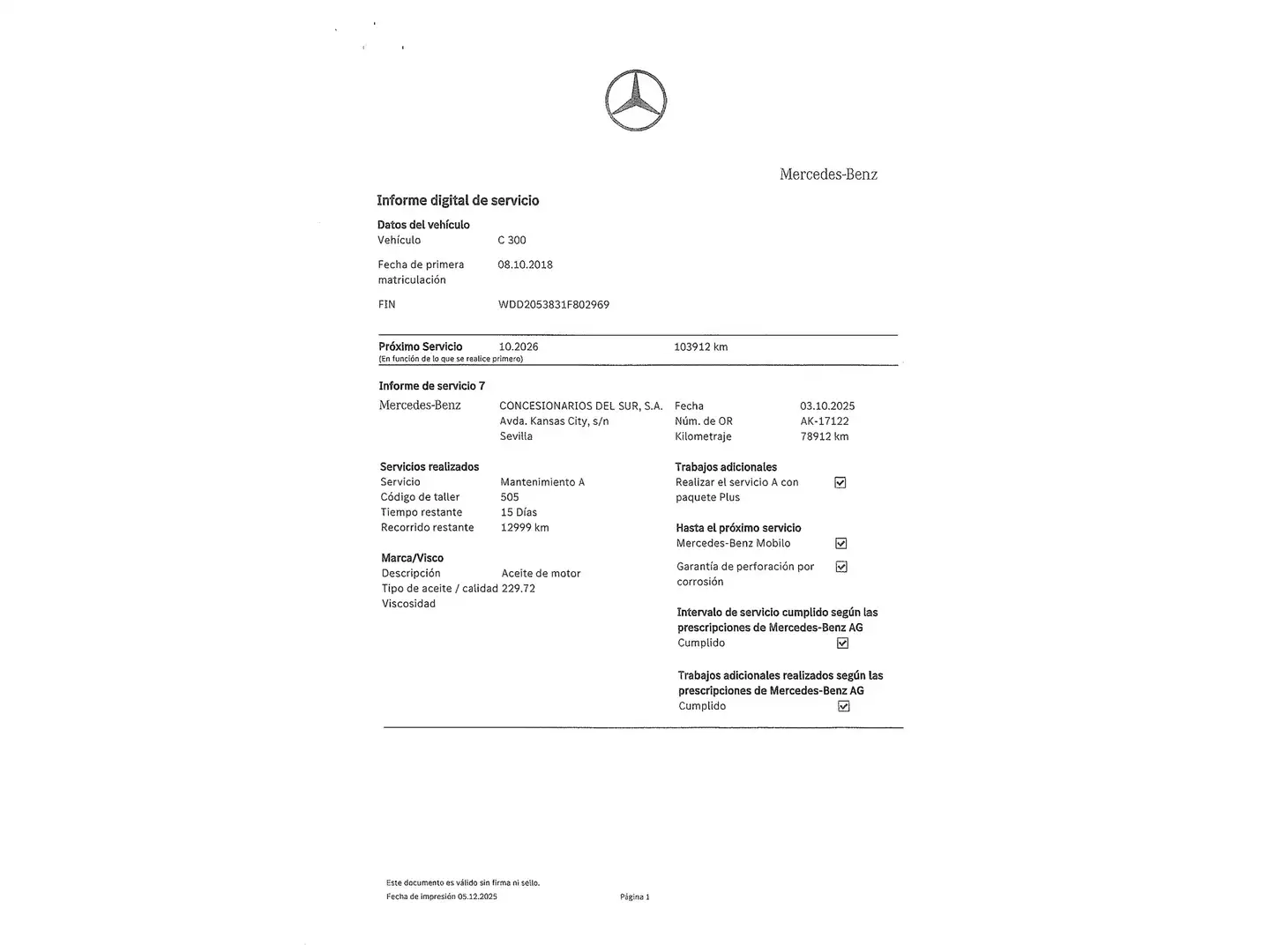 Foto Mercedes Clase C Mercedes-Benz Clase C C Coupe 300 (258 CV) Pack AMG