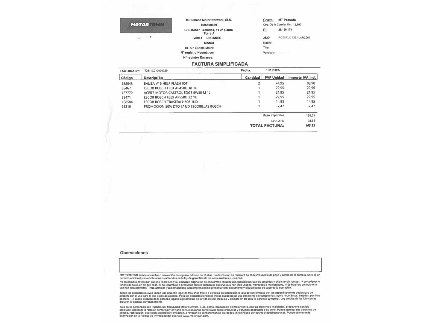 Foto del mantenimiento del BMW Serie 1 BMW Serie 1 M135i (326 CV)
