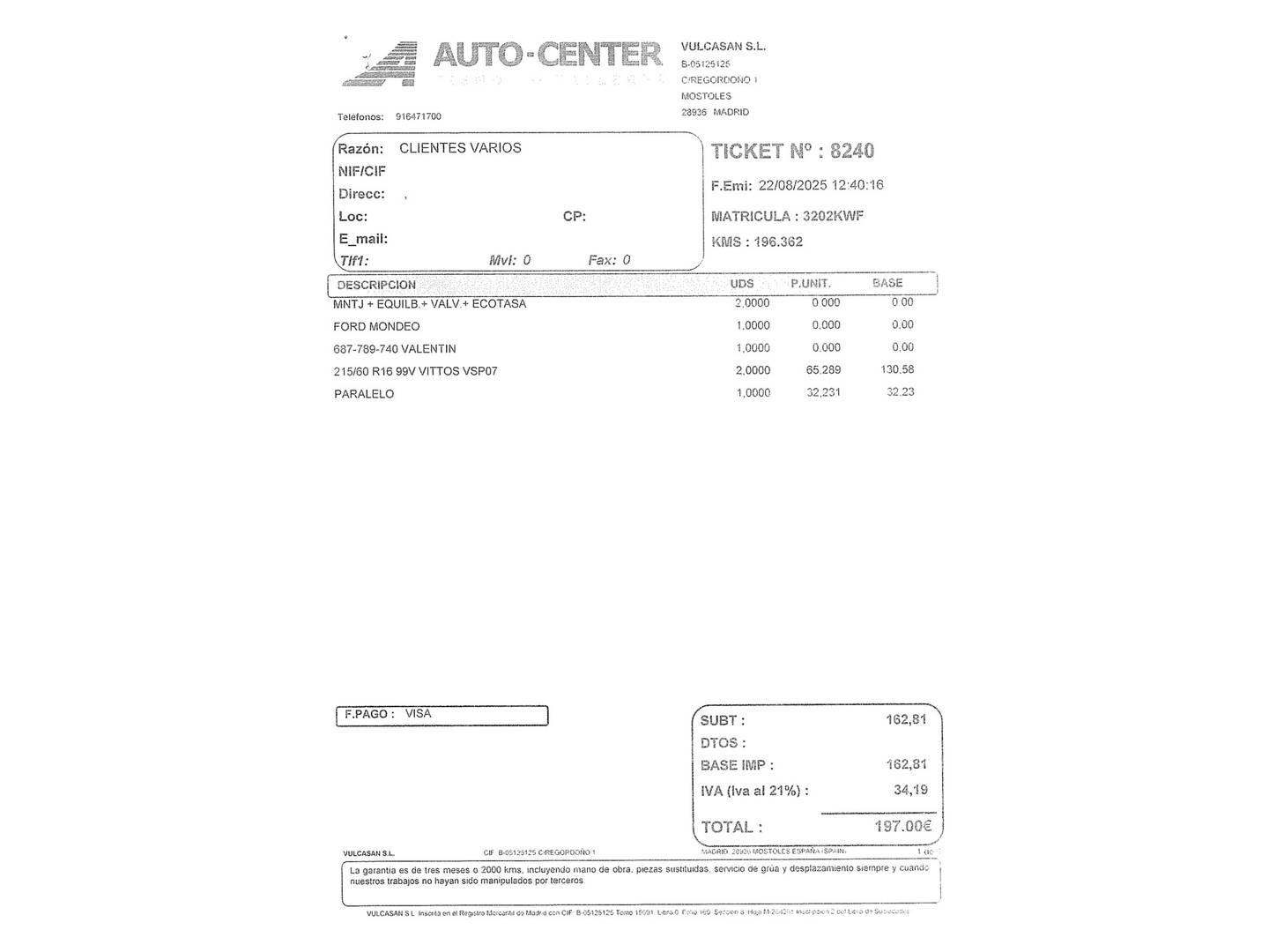 Ford Mondeo Ford Mondeo 2.0 TDCI Trend (150 CV) manual