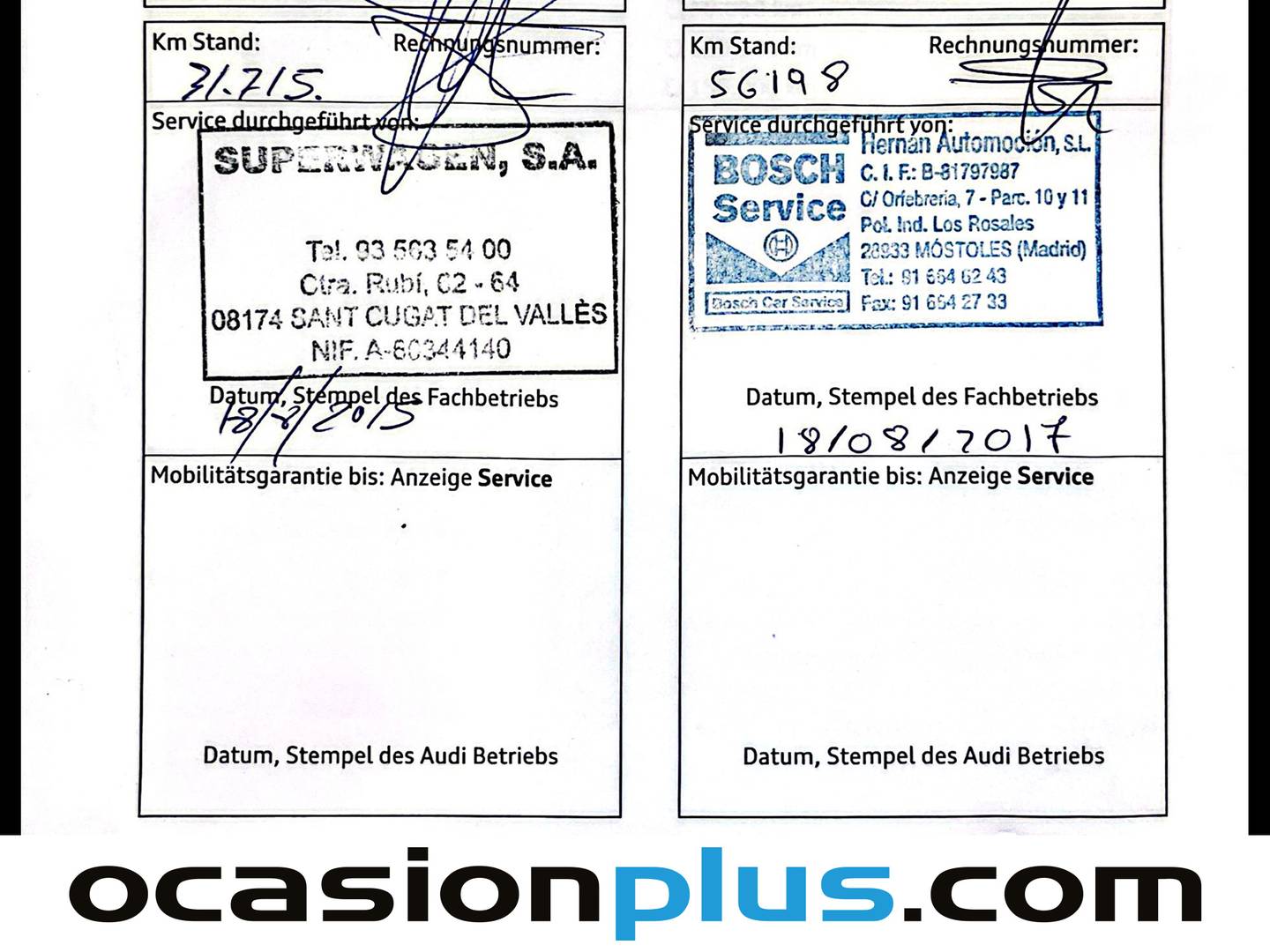 Foto del mantenimiento del Audi A1 Audi A1 Adrenalin2 1.6 TDI (90 CV)