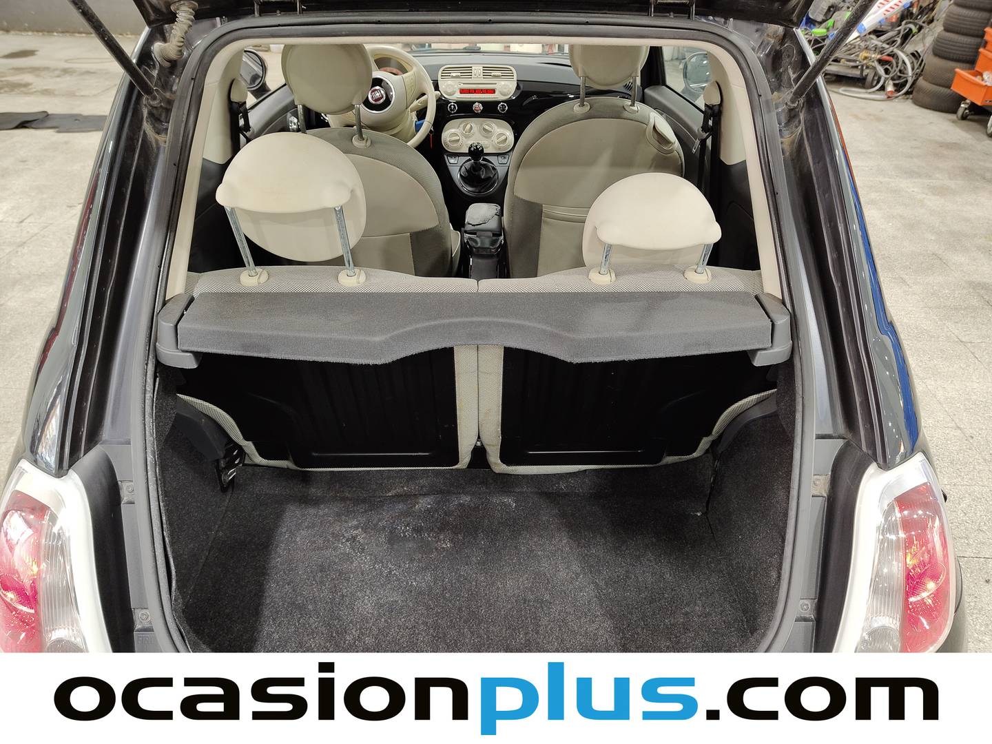 Fotos maletero Fiat 500 Fiat 500 1.2 8v Lounge (69 CV)