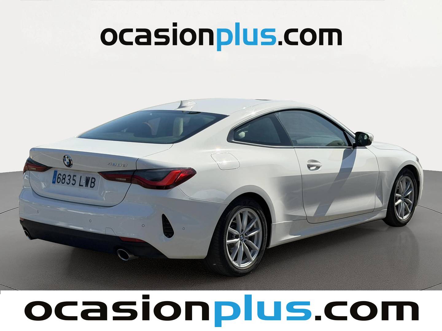 Foto trasera BMW Serie 4 BMW Serie 4 420d Coupe (190 CV) derecha