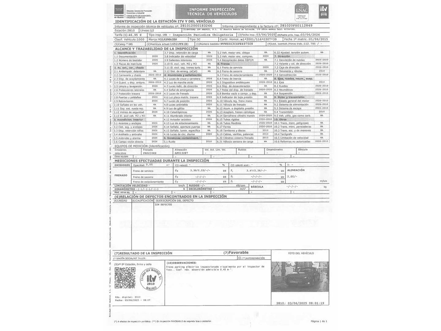 Foto Volkswagen Passat Volkswagen Passat Edition 1.6 TDI BMT (120 CV)