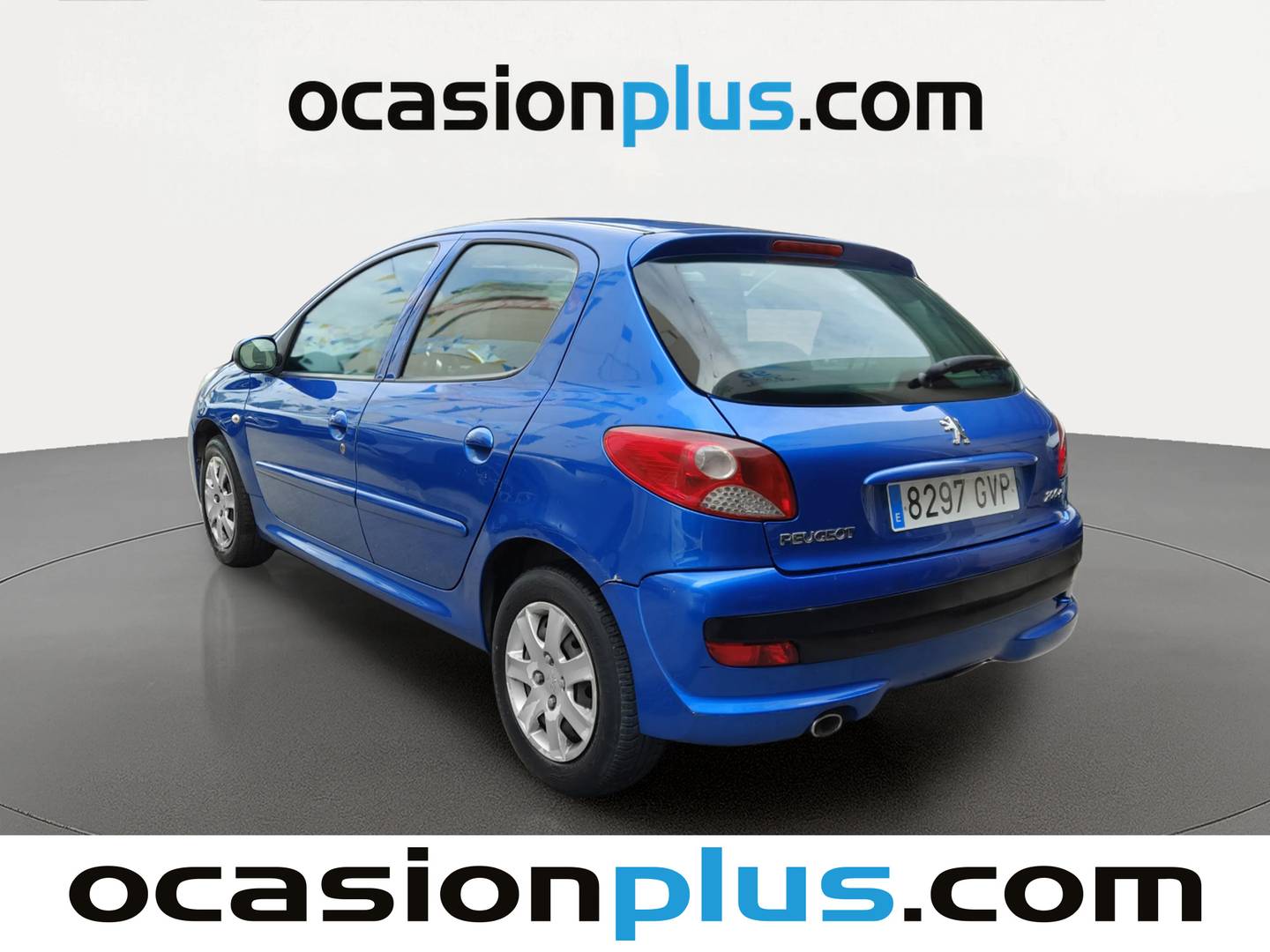Foto trasera Peugeot 206 + Peugeot 206+ 1.4 HDI (70 CV) izquierda