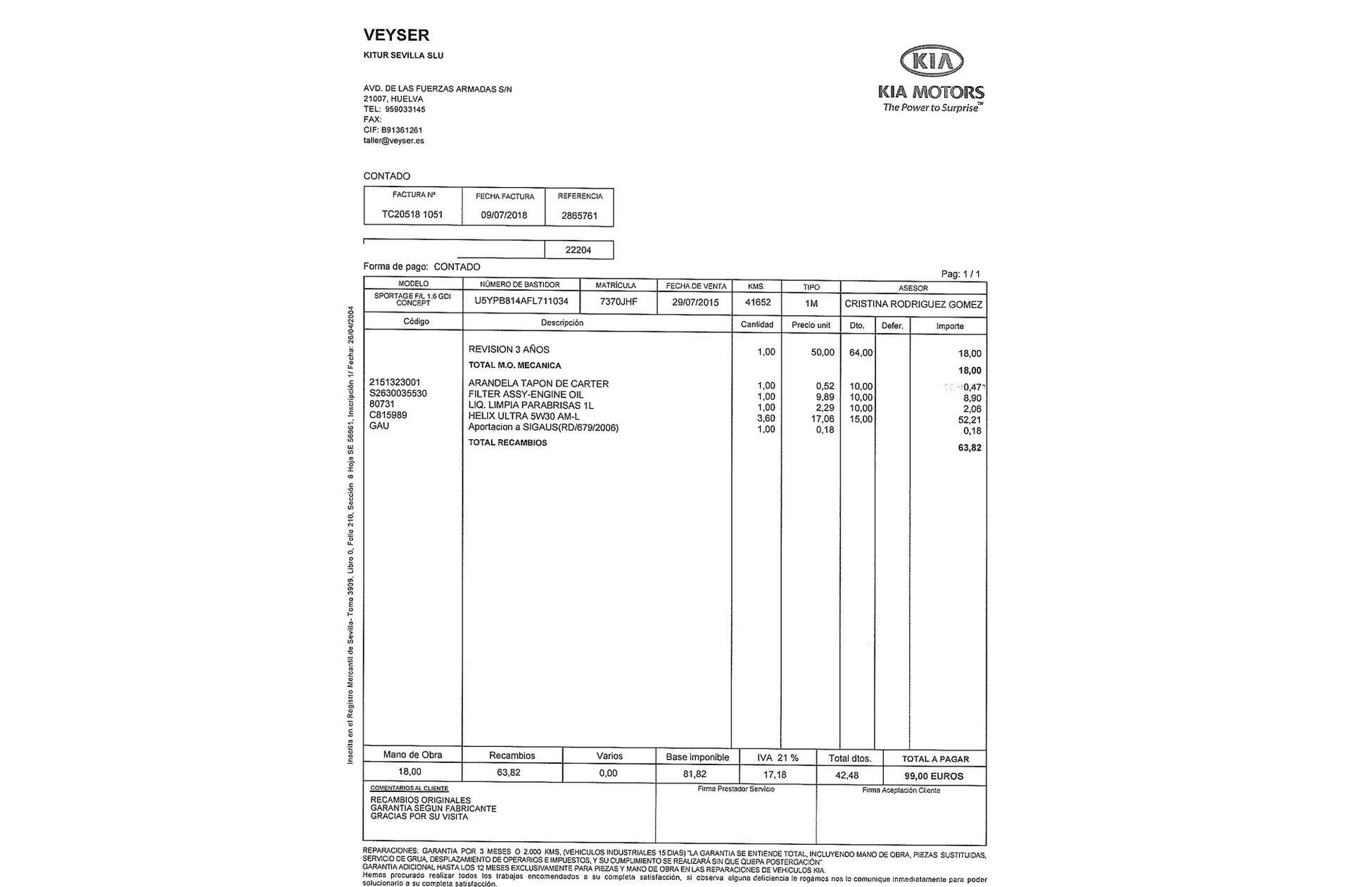 Kia Sportage 1.6 GDI Concept 4x2 - foto 18