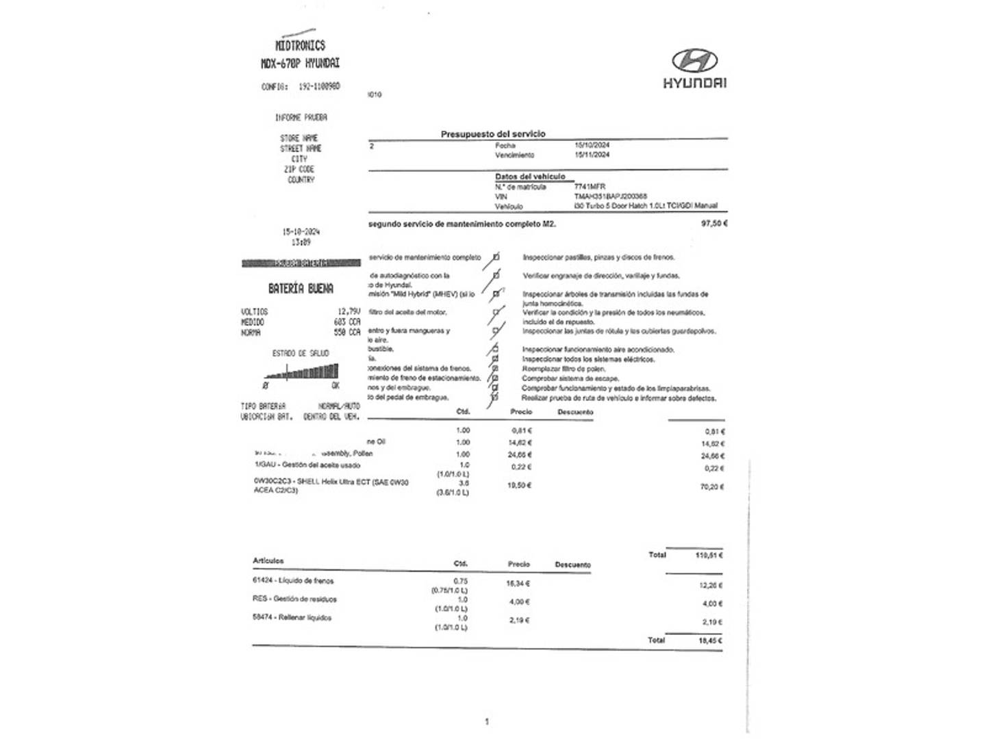 Foto Hyundai i30 Hyundai i30 1.0 TGDI 48V Klass (120 CV)