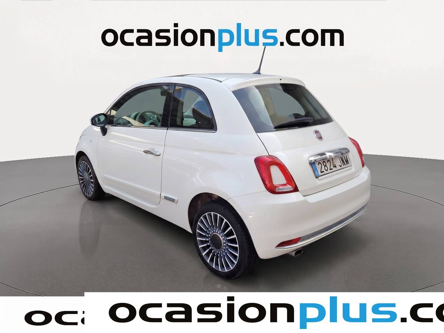 Foto trasera Fiat 500 Fiat 500 1.2 8v Lounge (69 CV) izquierda