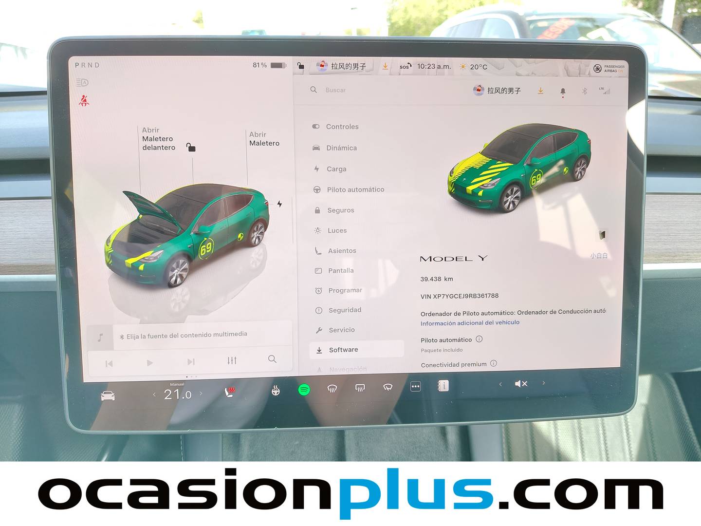 Accesorios del Tesla Model Y Tesla Model Y Tracción Trasera RWD (347 CV)