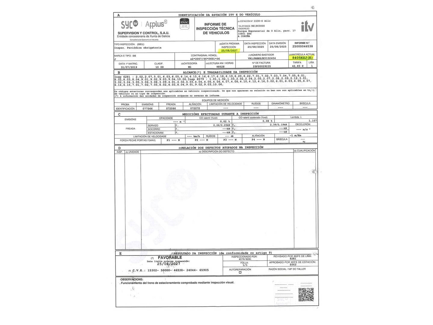 DS DS 7 Crossback DS DS7 Crossback PureTech 130 So Chic (130 CV) de segunda mano