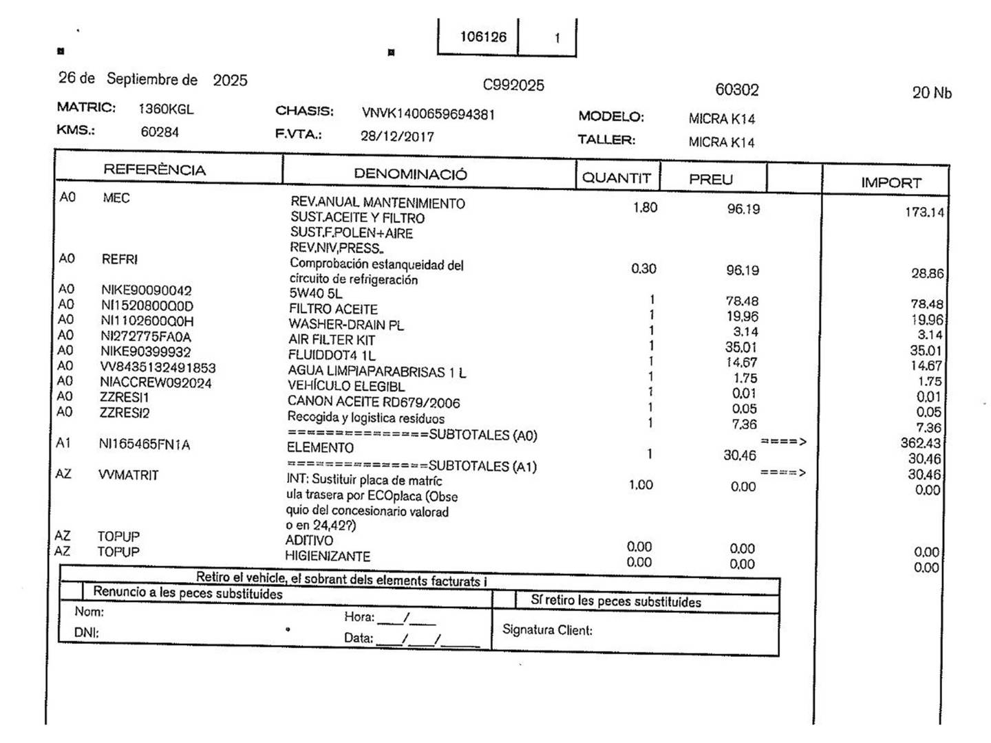 Foto Nissan Micra Nissan Micra 1.0 G Acenta (71 CV)