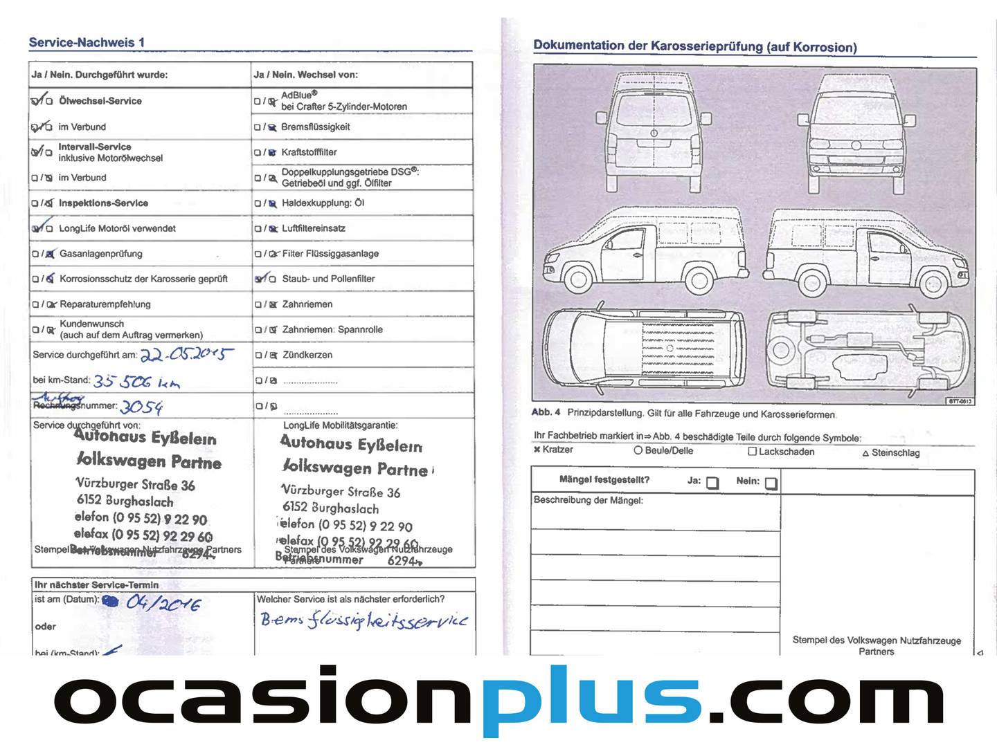 Foto del mantenimiento del Volkswagen Caravelle Volkswagen Caravelle Comfortline Edition 2.0 TDI BMT Corto (180 CV) DSG