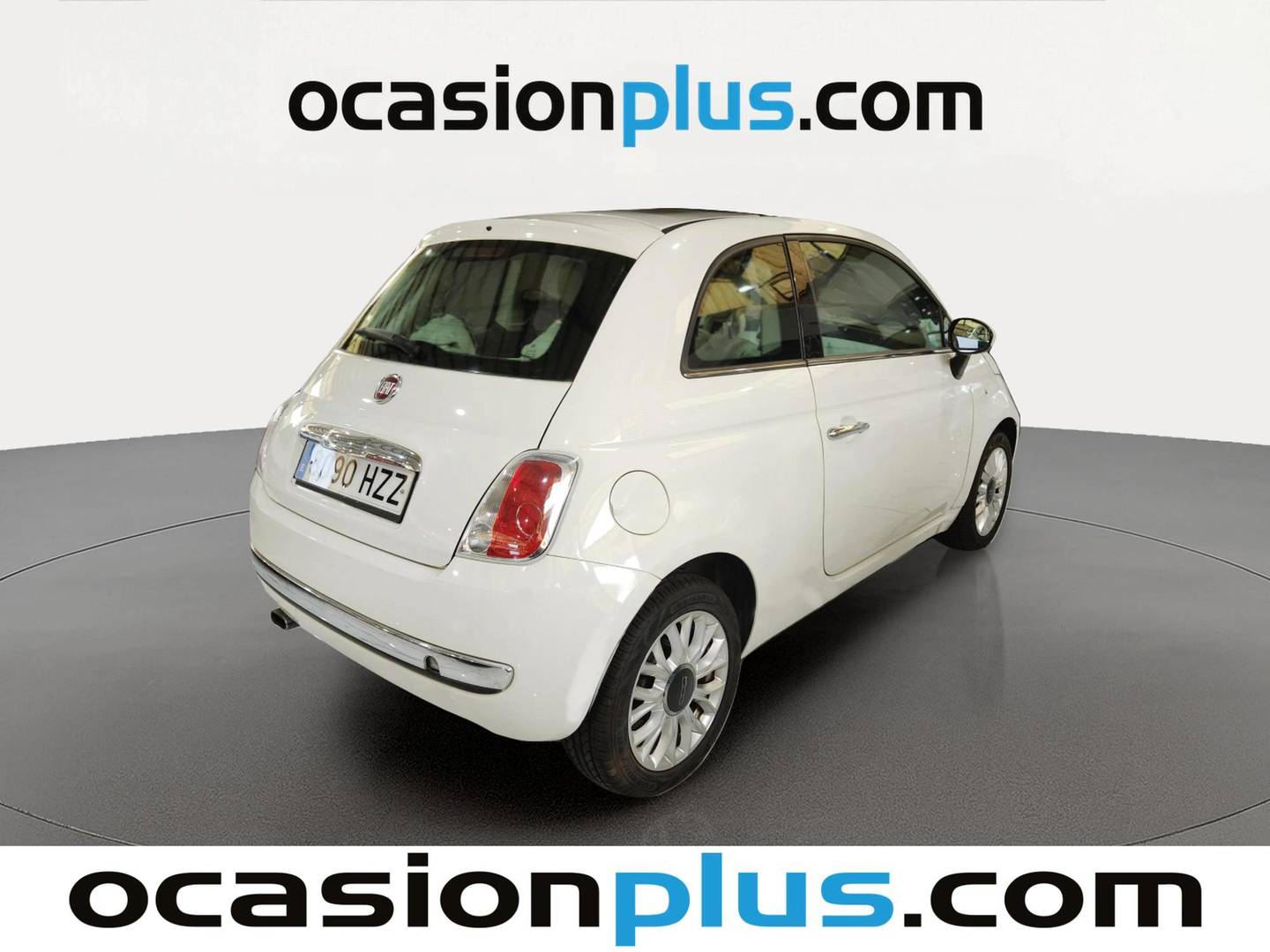 Foto trasera Fiat 500 Fiat 500 1.2 8v Lounge (69 CV) derecha