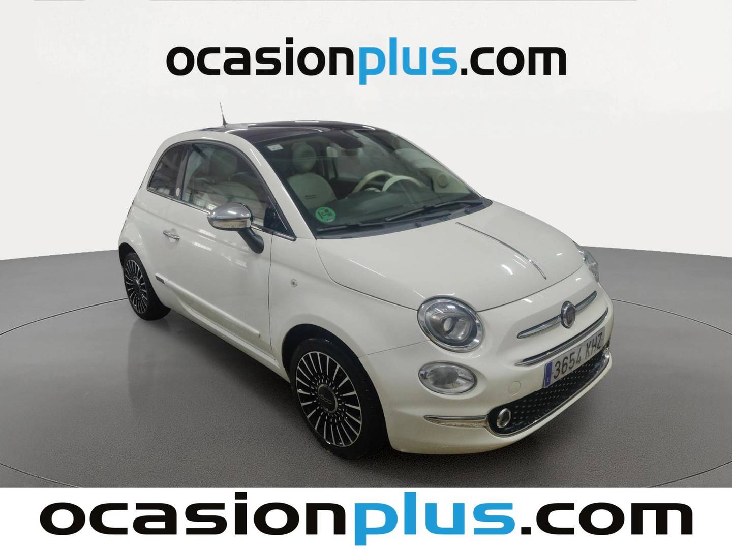 Foto delantera Fiat 500 Fiat 500 1.2 8v Lounge (69 CV) derecha