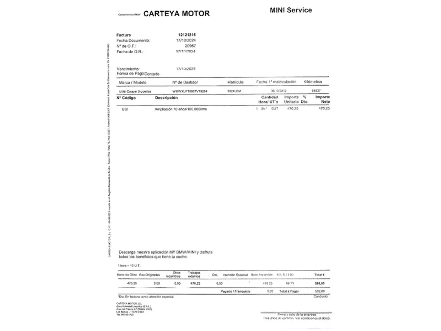 Foto Mini MINI MINI MINI 5 Puertas Cooper (136 CV)