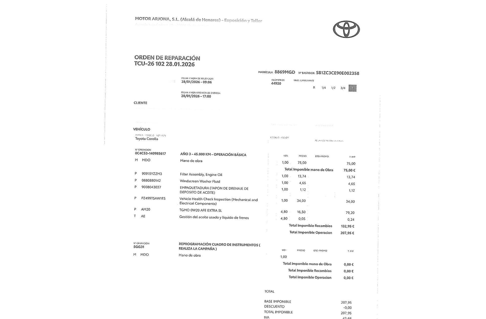Toyota Corolla 200H Touring Sports GR-Sport - foto 21