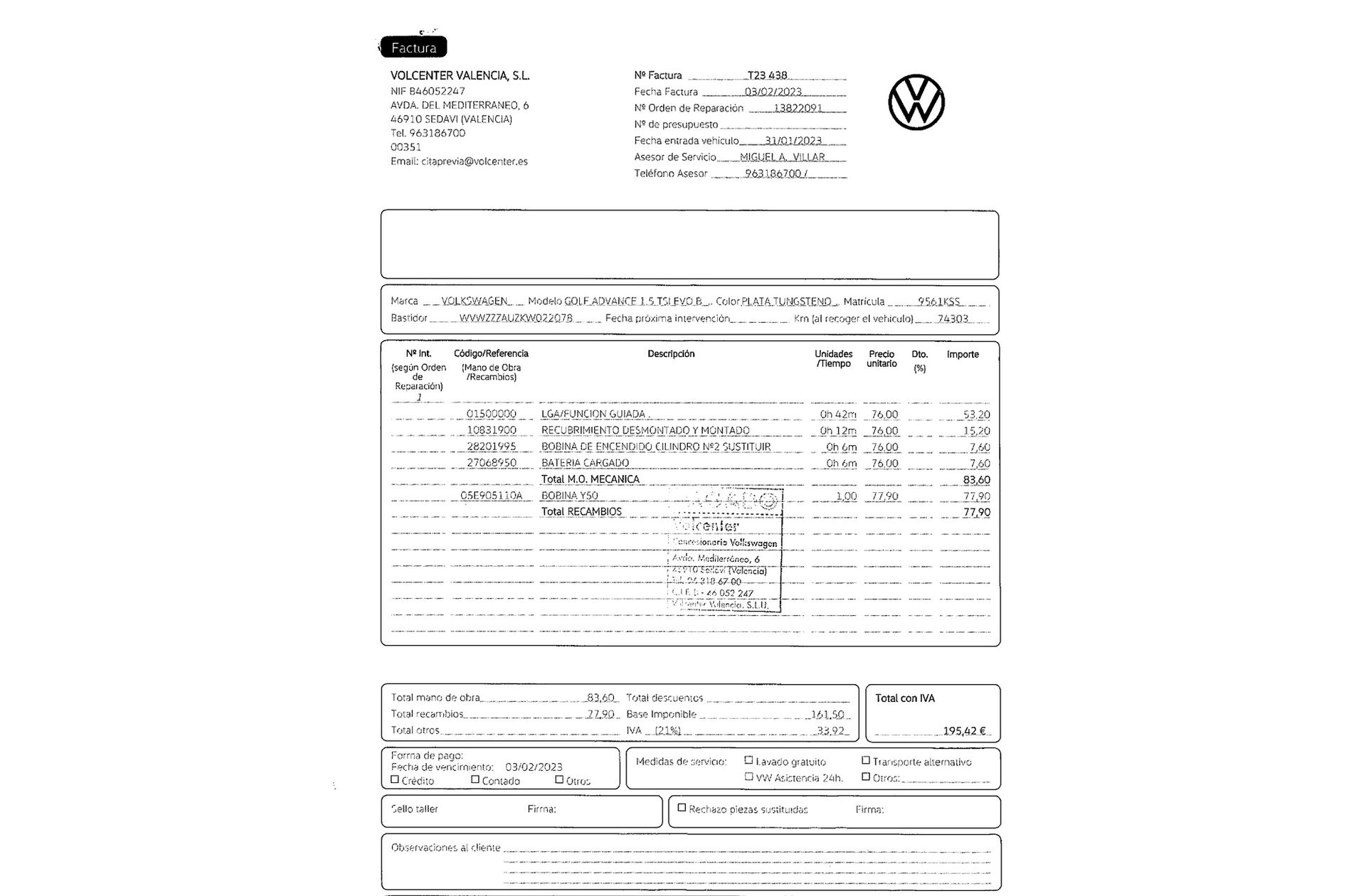 Volkswagen Golf Advance 1.5 TSI Evo BM - foto 22