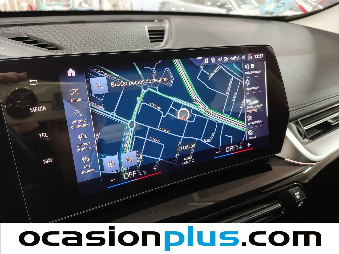 Extras y acabados del BMW X1 BMW X1 sDrive18d (150 CV)