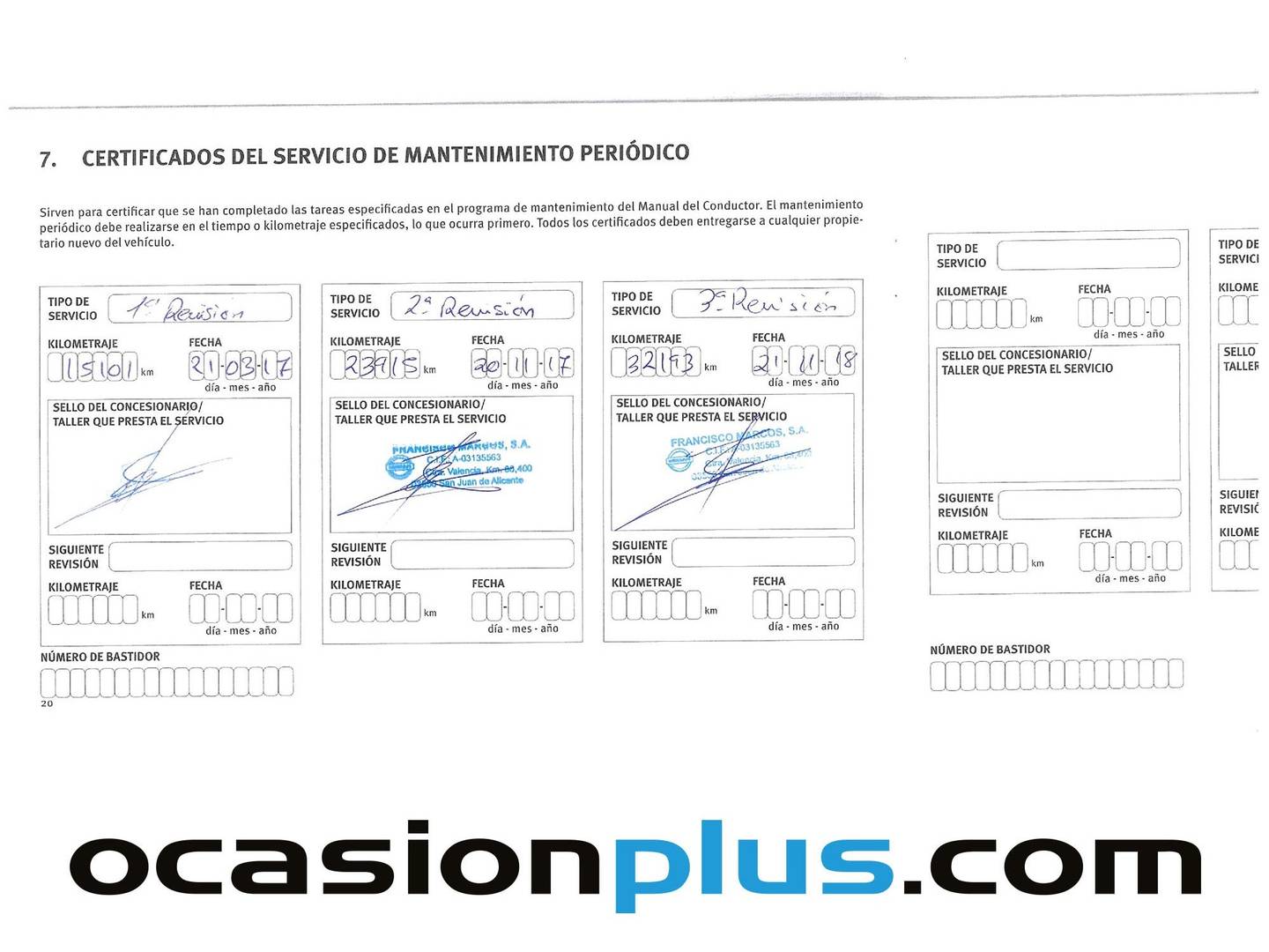 Foto del mantenimiento del Nissan QASHQAI Nissan Qashqai 1.5 dCi S&S 360 4x2 (110 CV)