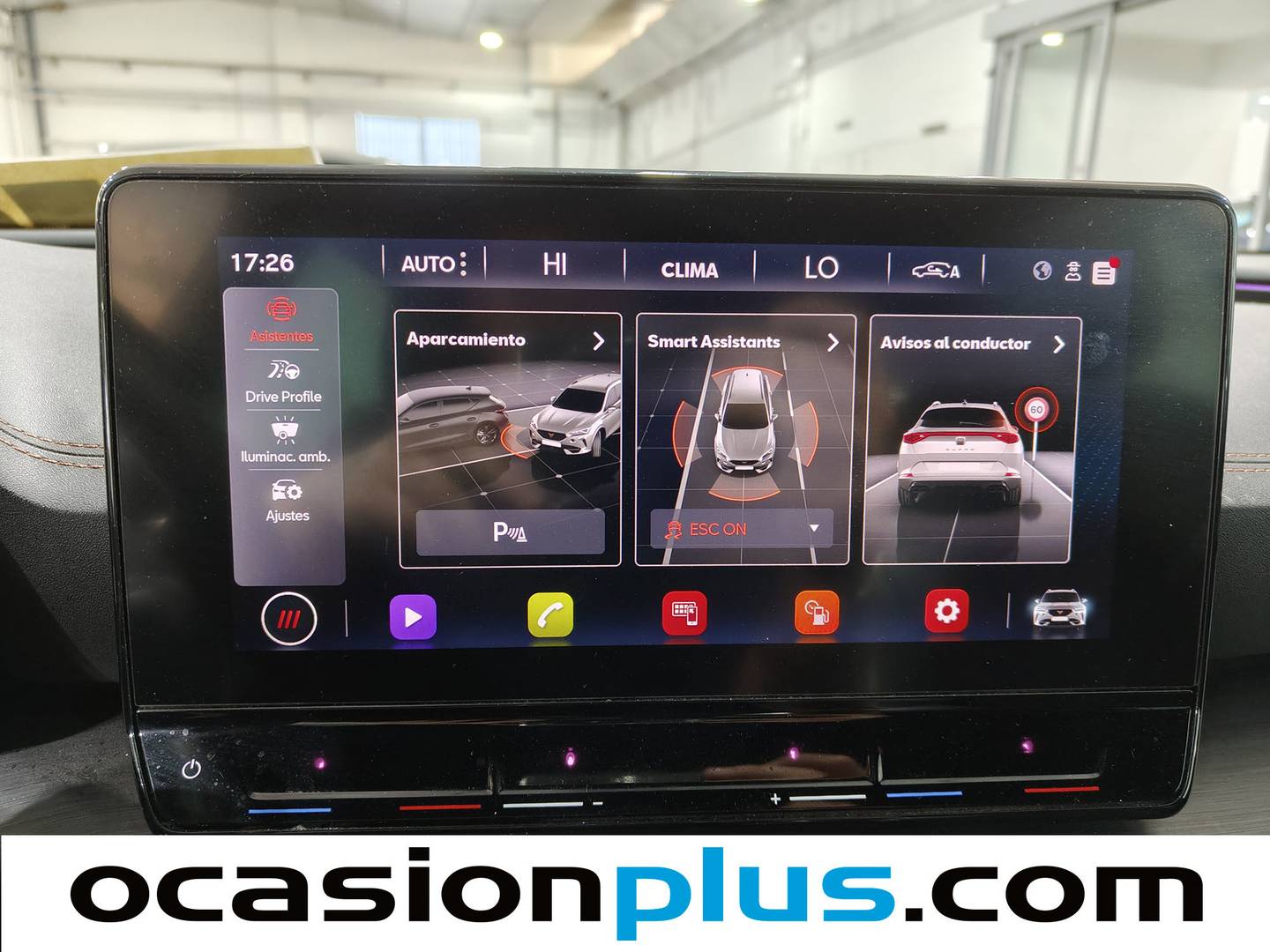 Equipamiento del Cupra Formentor CUPRA Formentor 1.5 TSI DSG (150 CV)