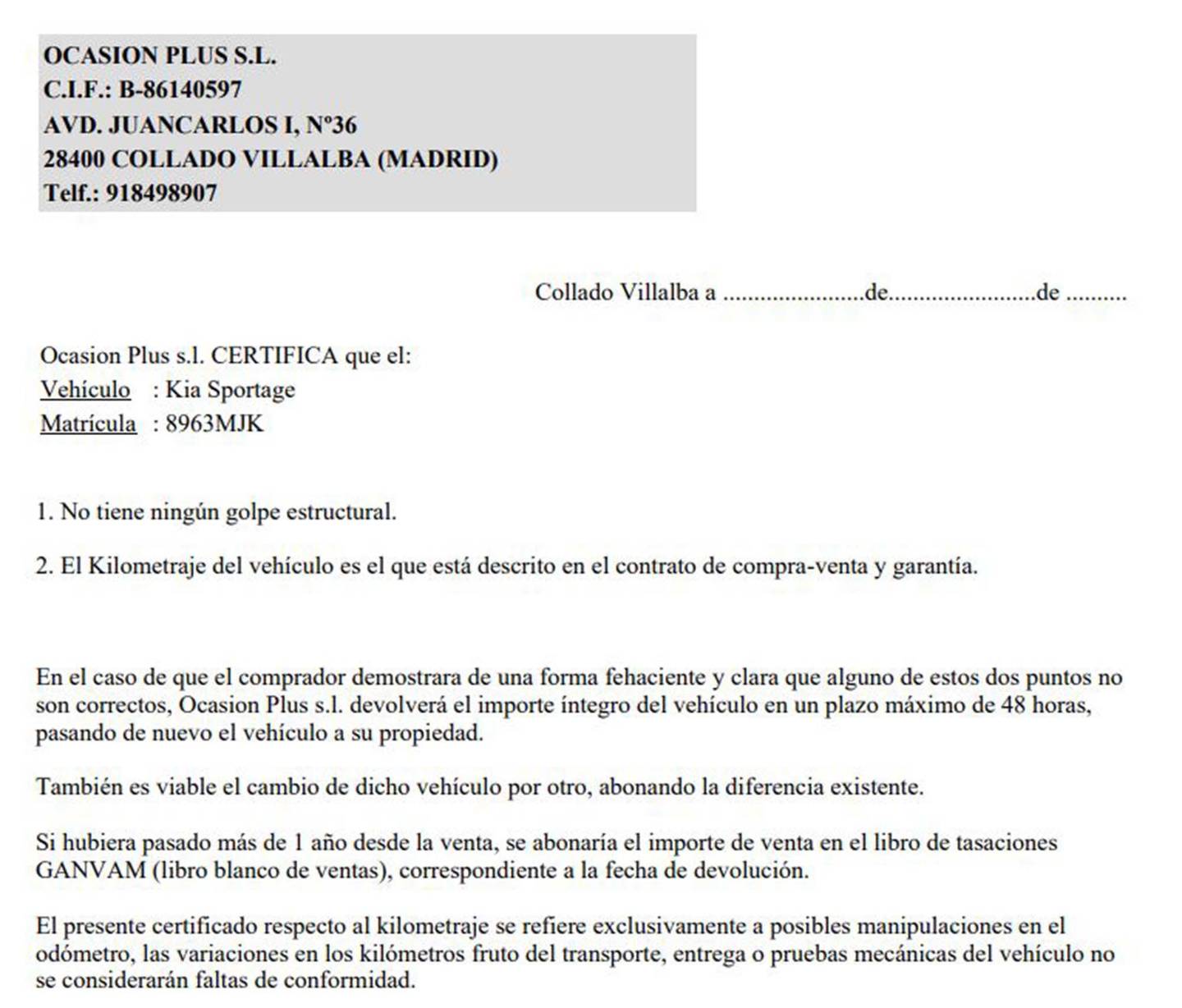 Foto KIA Sportage Kia Sportage 1.6 CRDi Business 4x2  (136 CV)