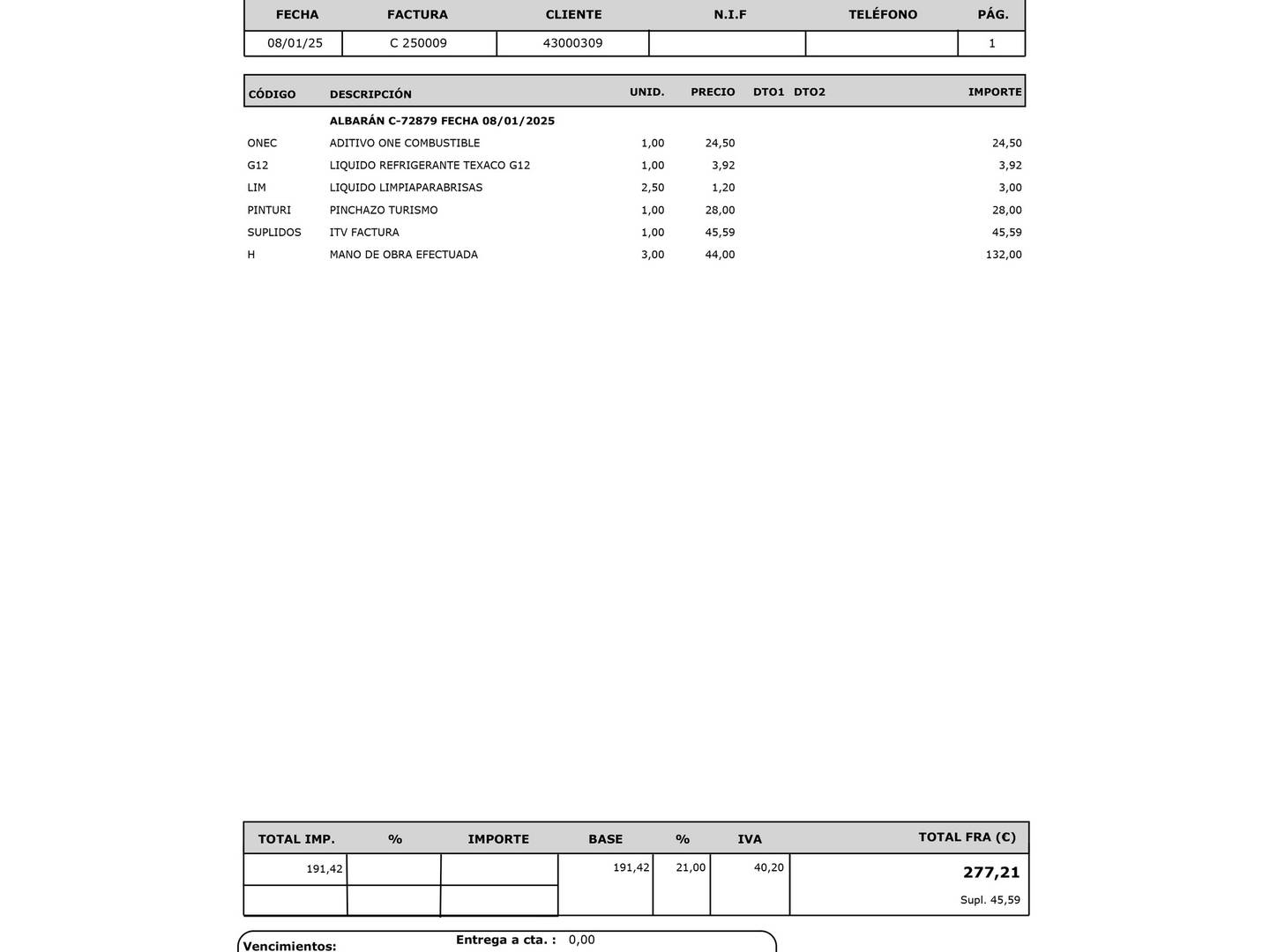 Foto del mantenimiento del Renault Captur Renault Captur Xmod Energy TCe (120 CV) EDC