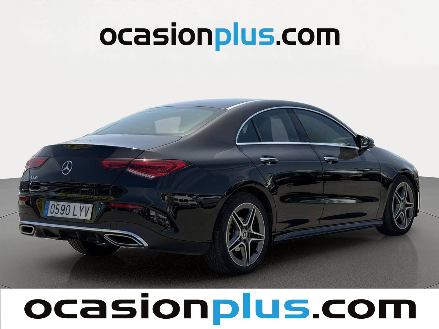 Foto trasera Mercedes CLA Mercedes CLA 180 (136 CV) Pack AMG izquierda