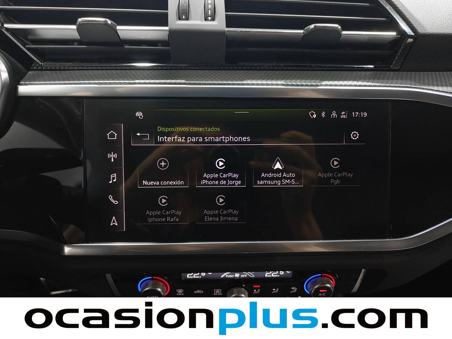 Extras del Audi Q3 Sportback Audi Q3 Sportback Black line 35 TDI  (150 CV) S tronic