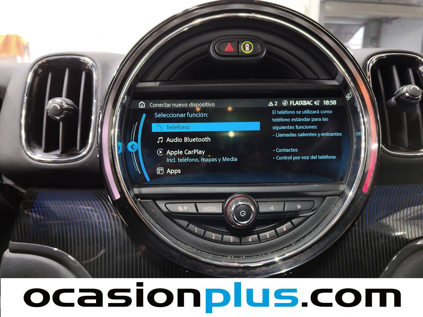 Equipamiento del Mini Countryman Mini MINI Countryman Cooper S E ALL4 (224 CV)