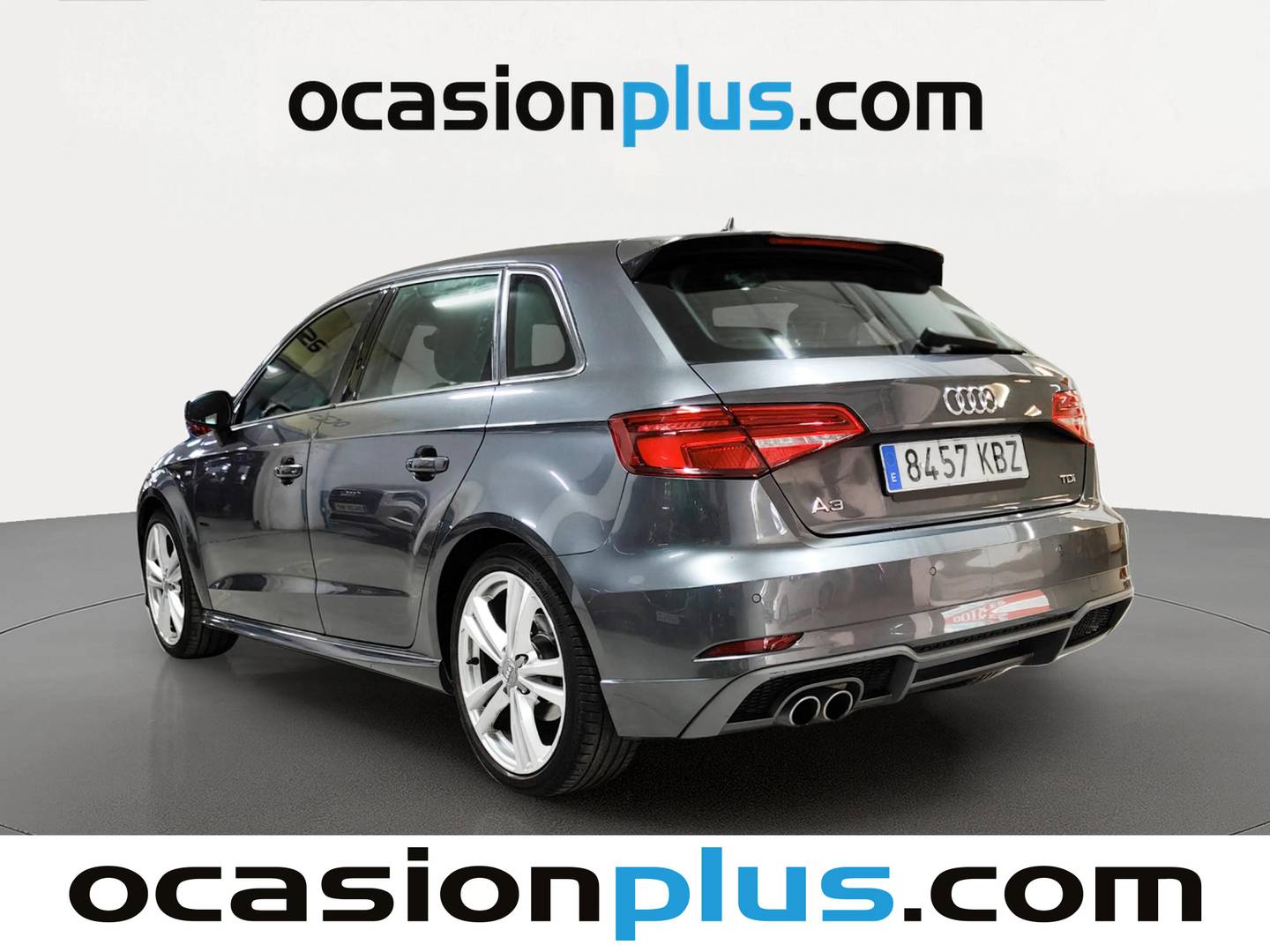 Foto trasera Audi A3 Audi A3 Sportback S line edition 2.0 TDI (150 CV) Pack S-line izquierda