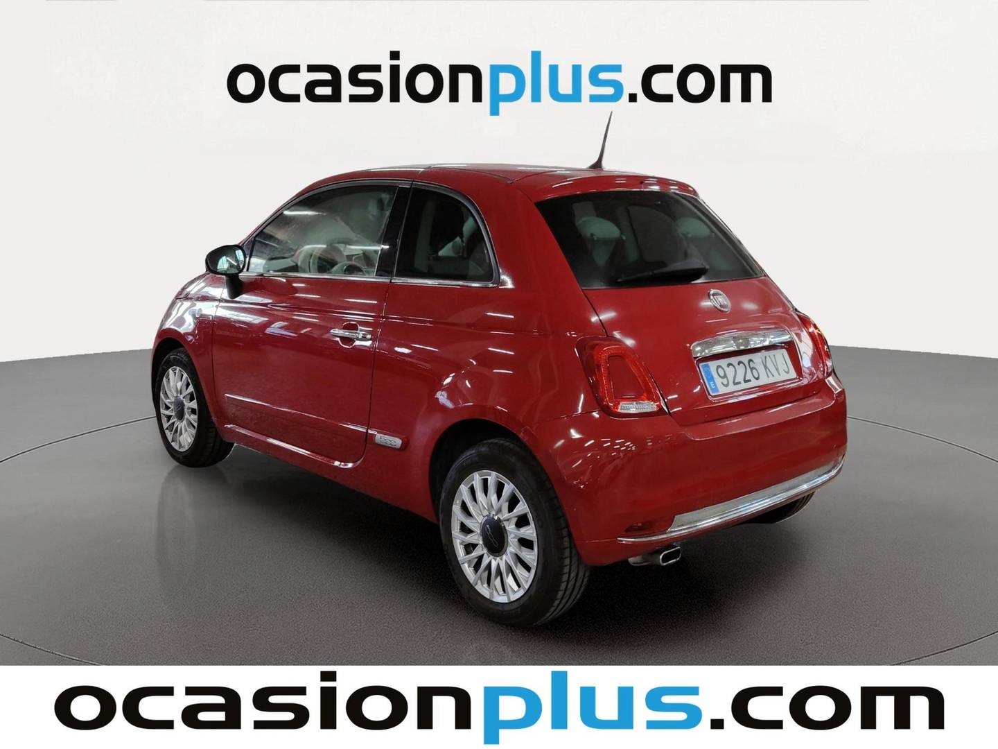 Foto trasera Fiat 500 Fiat 500 1.2 8v Lounge (69 CV) izquierda