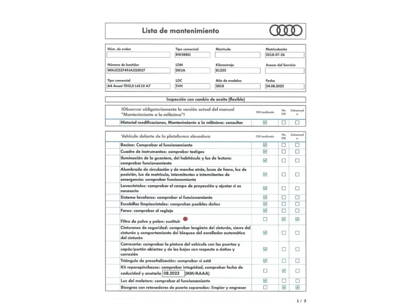 Foto Audi A4 Audi A4 Avant S line edition 2.0 TDI (150 CV) S tronic