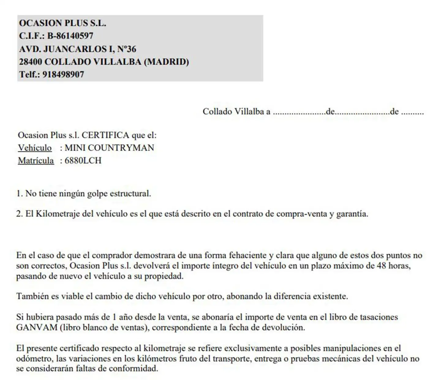 Foto Mini Countryman MINI MINI Countryman Cooper (136 CV)