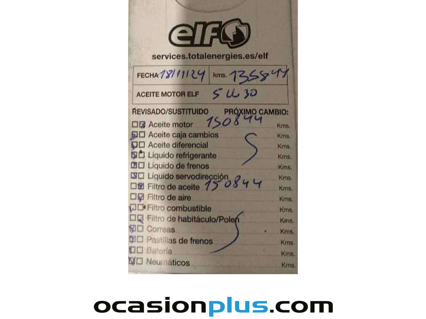 Foto del mantenimiento del Volkswagen Golf Plus Volkswagen Golf Plus Sport 1.4 TSI (122 CV)