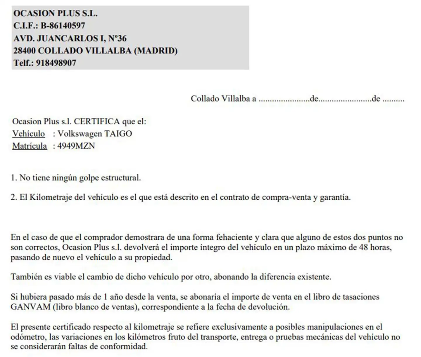 Foto Volkswagen Taigo Volkswagen Taigo ``Más`` 1.0 TSI 85 kW (115 CV)