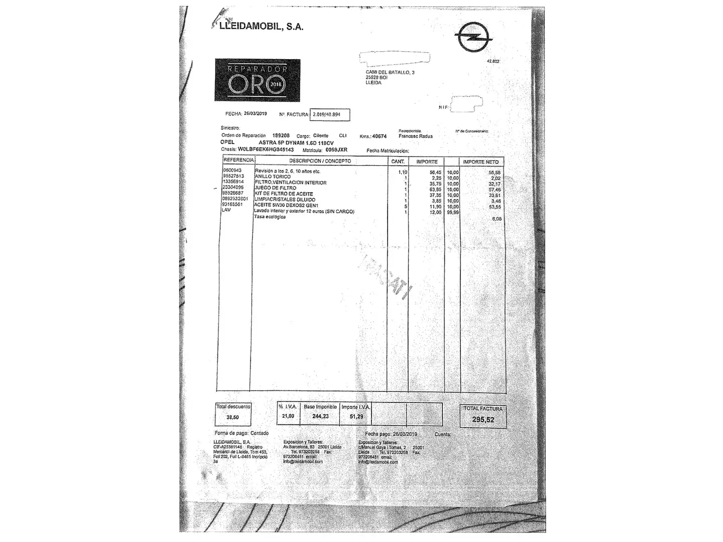 Foto Opel Astra Opel Astra 1.6 CDTi Dynamic  (110 CV)