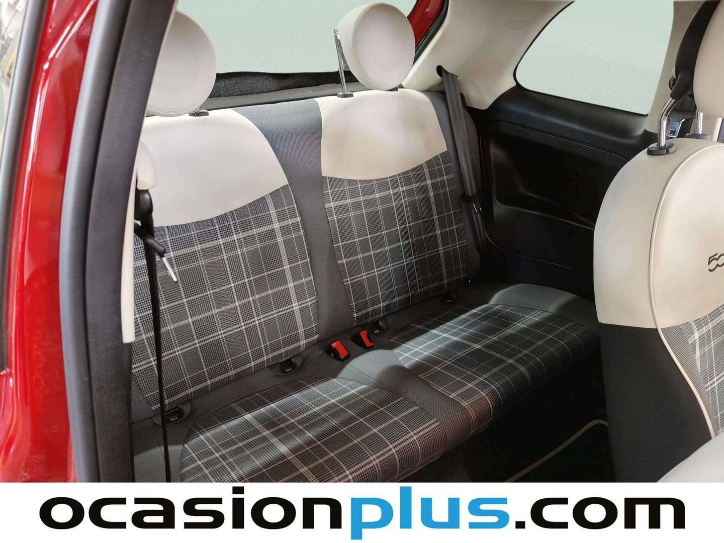 Foto asientos traseros Fiat 500 Fiat 500 1.2 8v Lounge (69 CV)