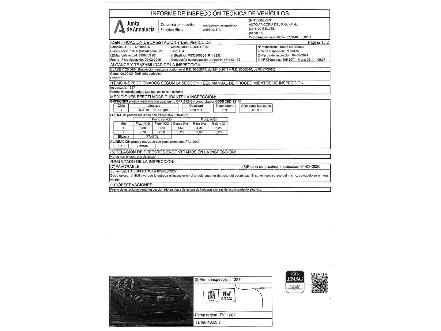 Foto Mercedes Clase C Mercedes-Benz Clase C 220 BlueTEC (170 CV)