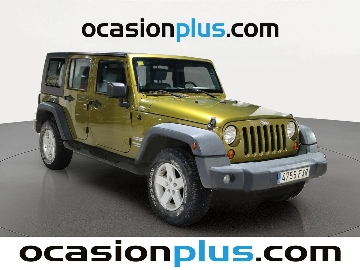 Foto delantera Jeep Wrangler Jeep Wrangler 2.8 CRD Sport + (177 CV) derecha