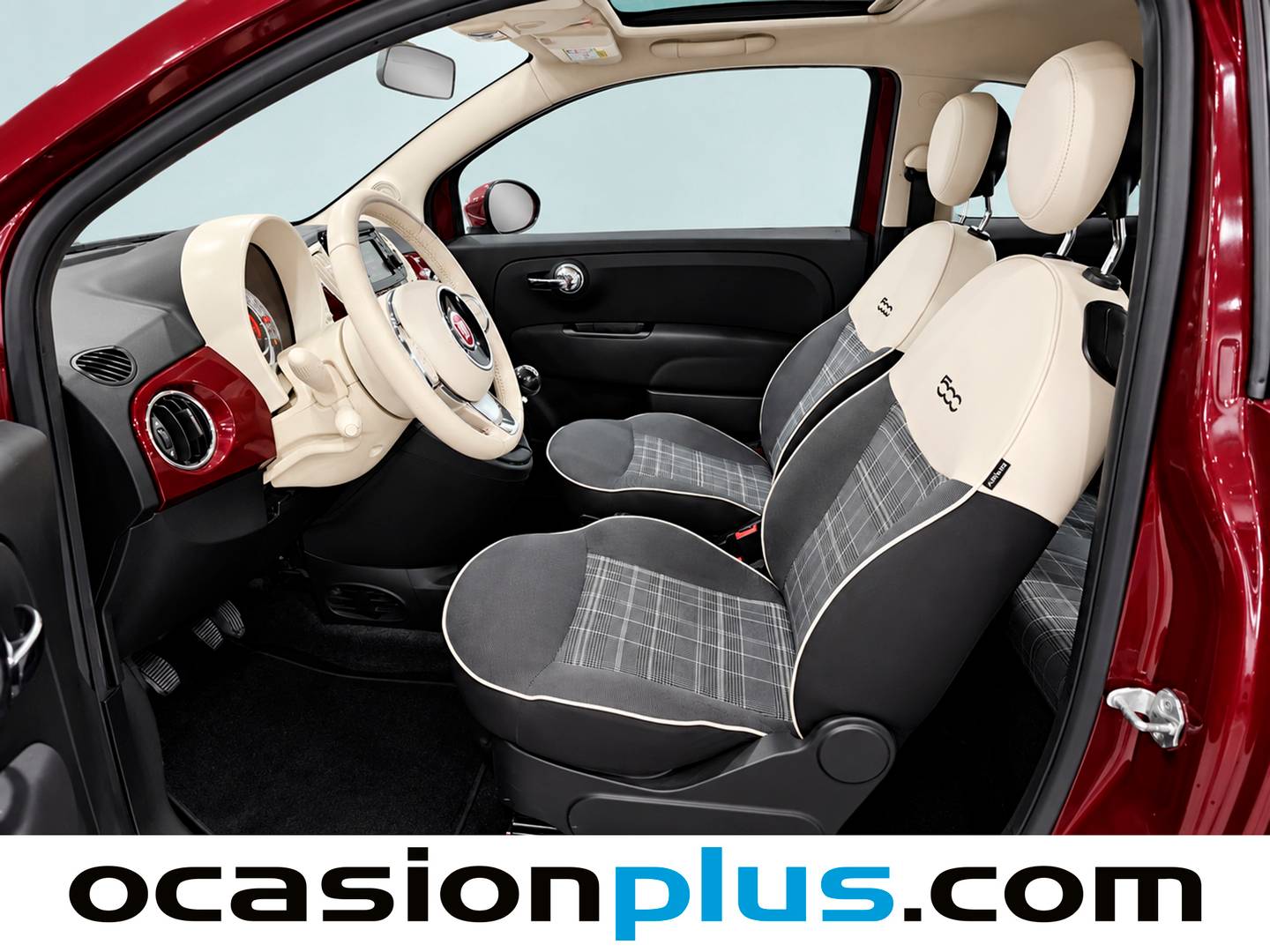 Foto asientos delanteros Fiat 500 Fiat 500 1.2 8v Lounge (69 CV)