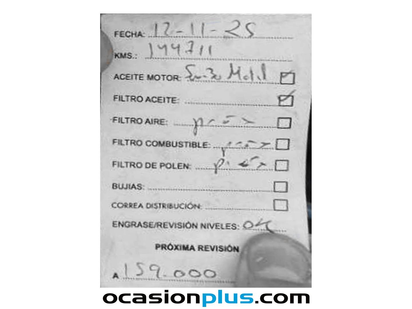 Foto del mantenimiento del BMW Z3 BMW Z3 1.9i Roadster (140 CV)