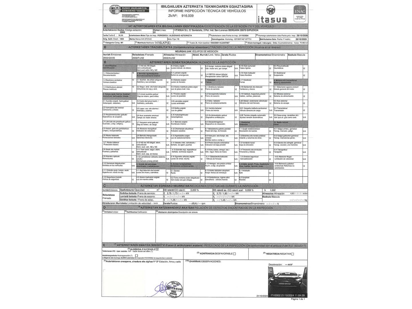 Foto KIA Stonic Kia Stonic 1.0 T-GDi Drive (100 CV)