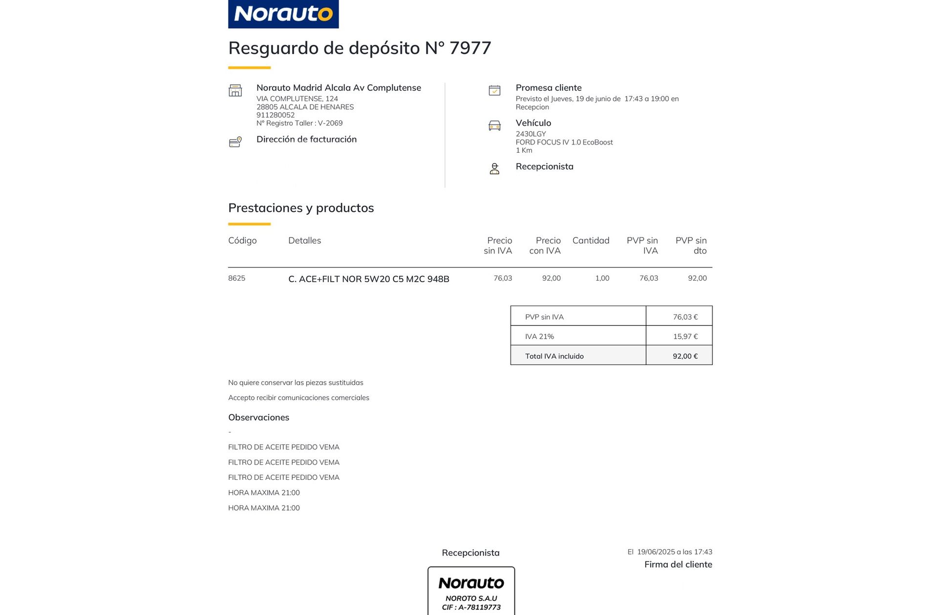 Ford Focus 1.0 EcoBoost ST-Line - foto 23