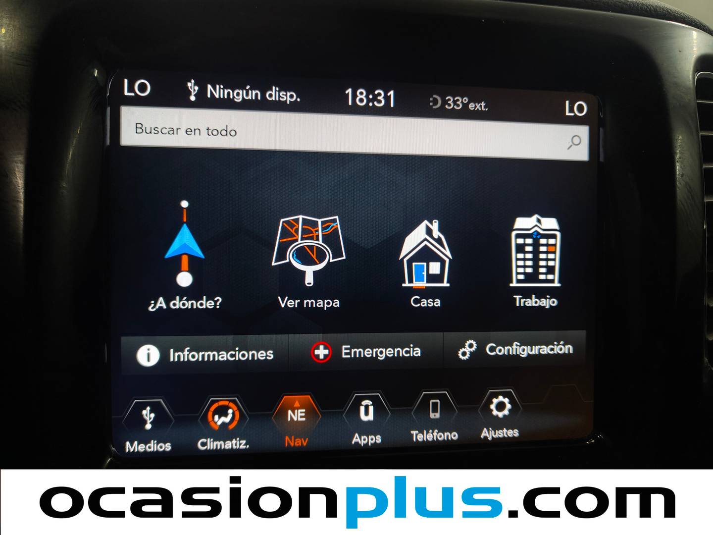 Equipamiento del Jeep Compass Jeep Compass 1.4 Multiair Limited 4x2 (140 CV)