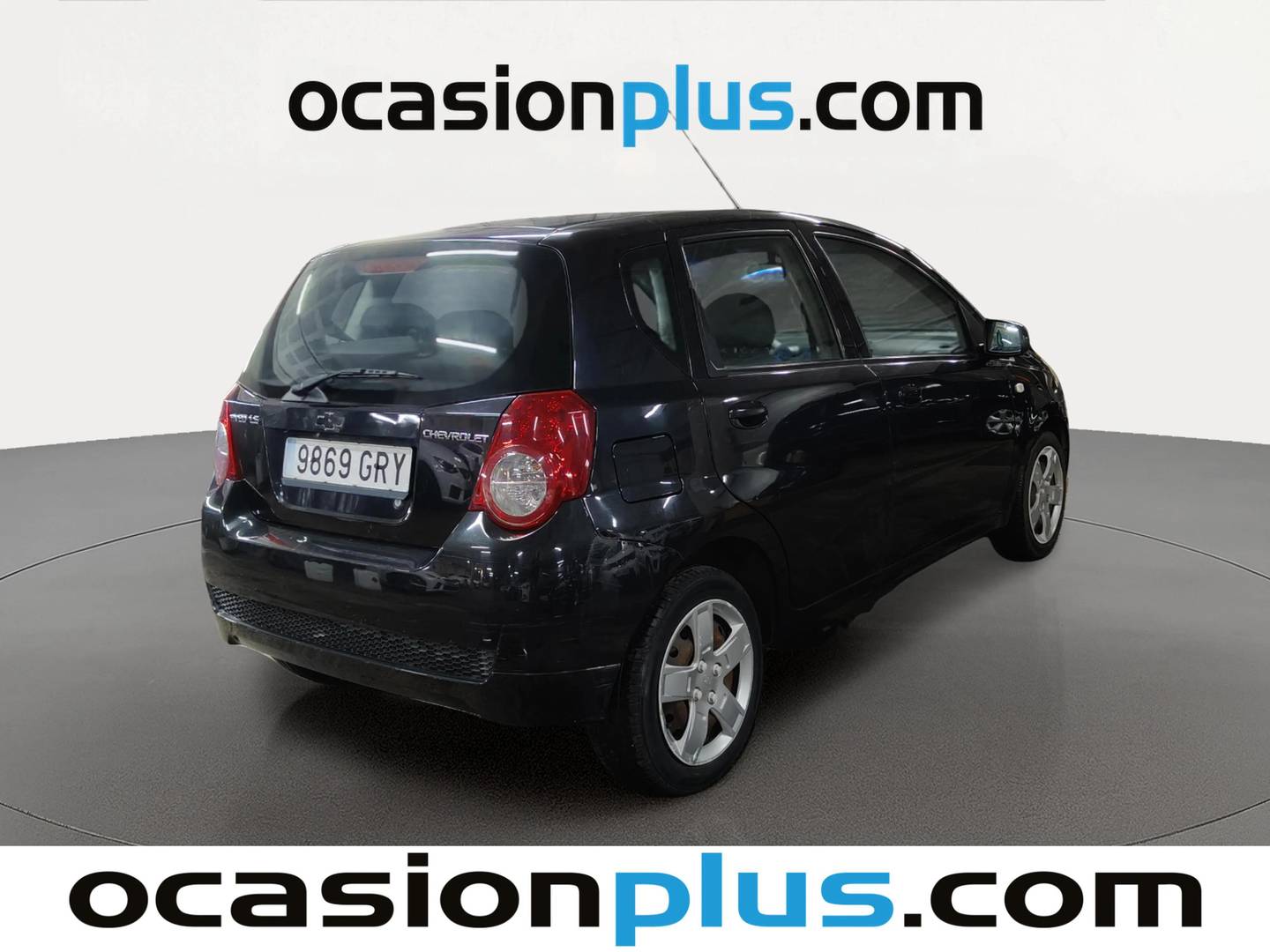 Foto trasera Chevrolet Aveo Chevrolet Aveo 1.2 16v LS (84 CV) izquierda