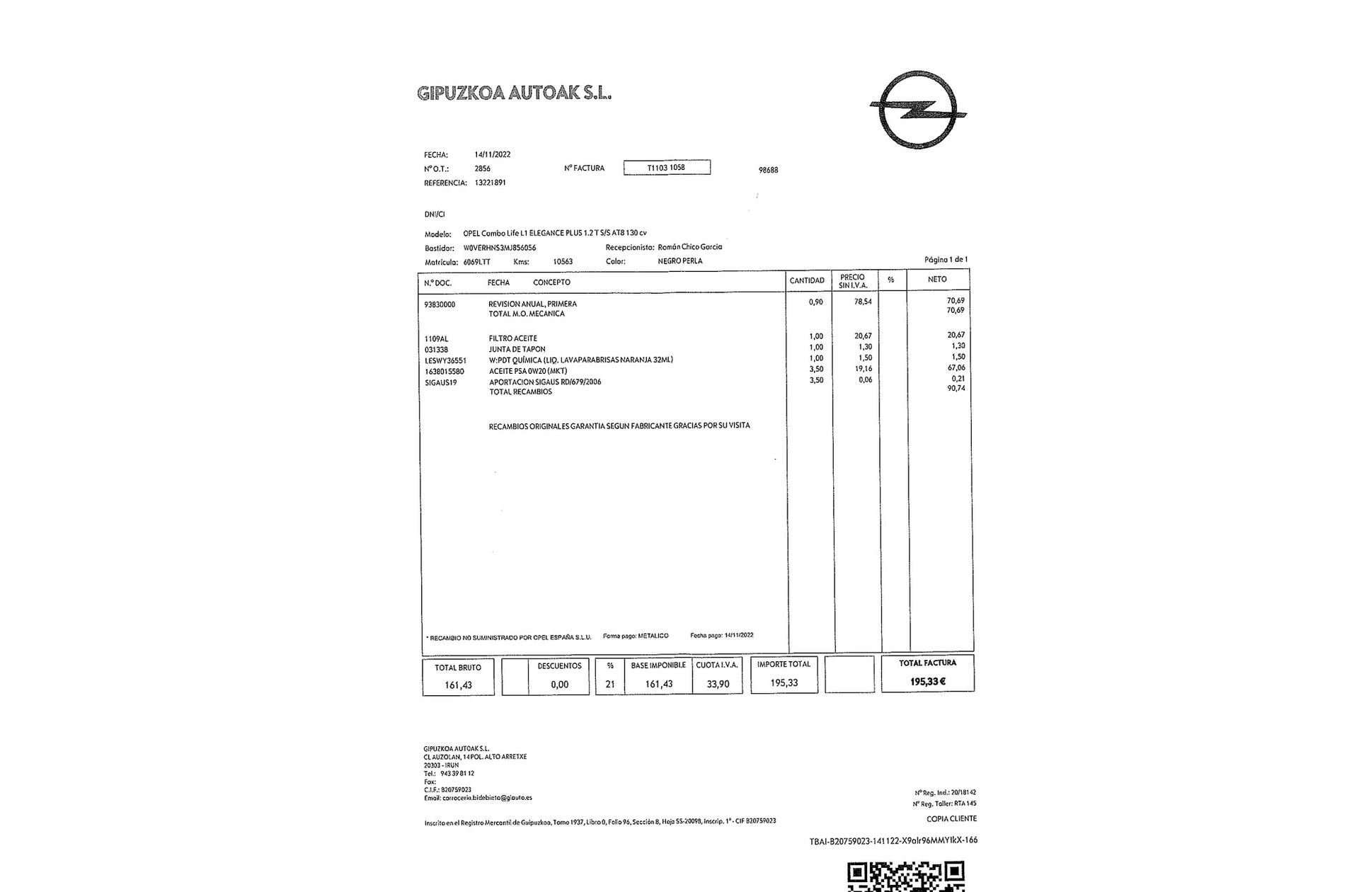 Opel Combo 1.2 T Elegance Plus L - foto 20