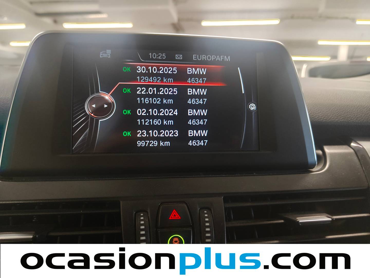 Foto del mantenimiento del BMW Serie 2 Active Tourer BMW Serie 2 216d Active Tourer (116 CV)