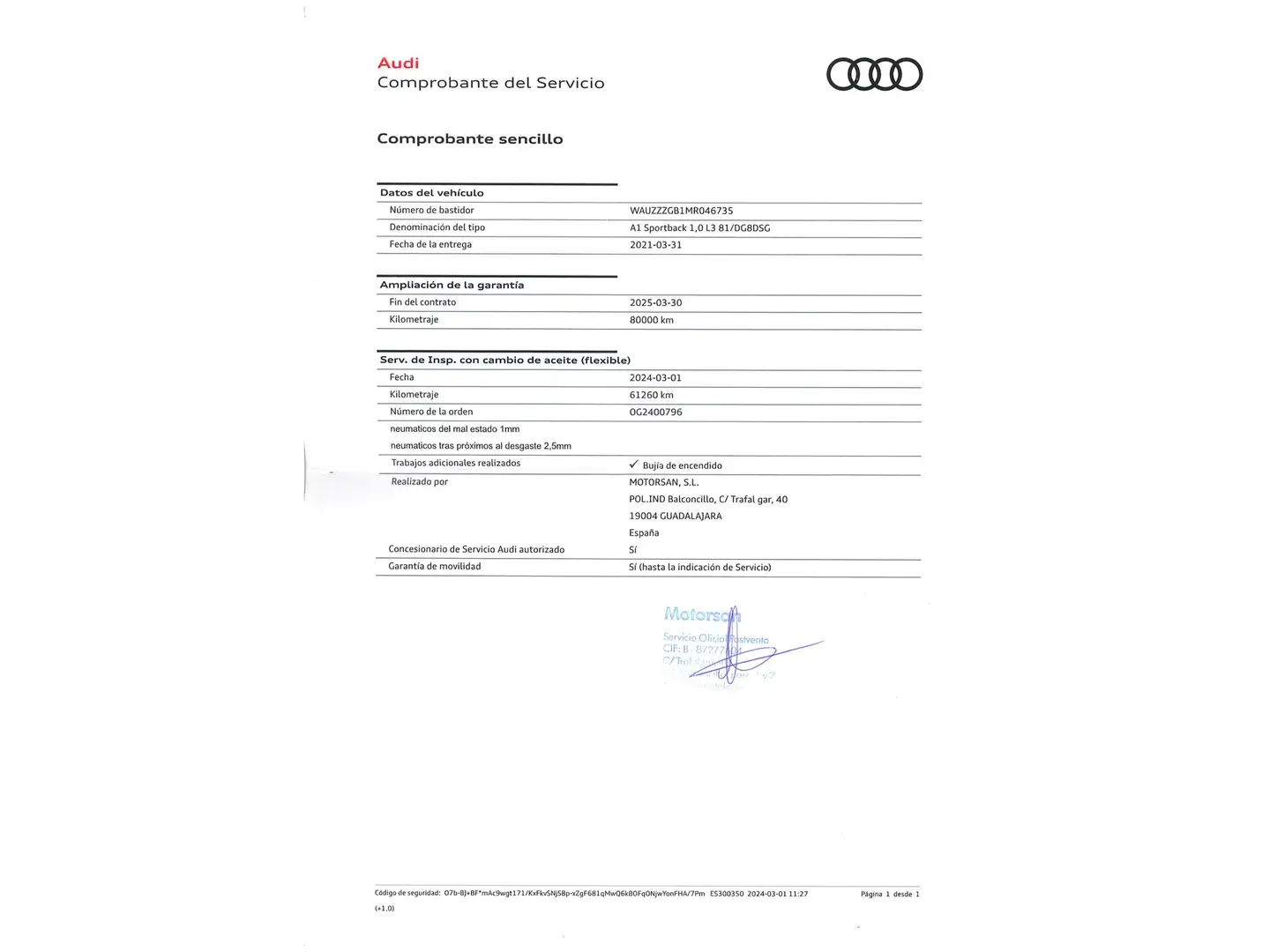 Foto Audi A1 Audi A1 Sportback Adrenalin edition 30 TFSI (110 CV) S tronic Pack S-Line