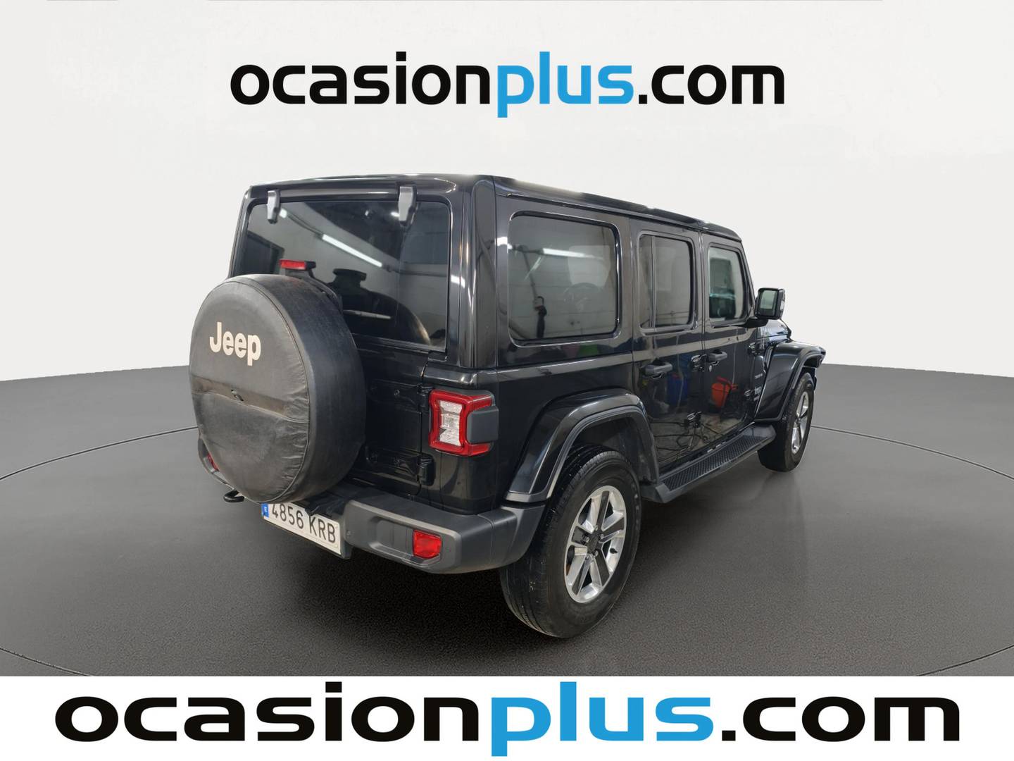 Foto trasera Jeep Wrangler Unlimited Jeep Wrangler Unlimited 2.2 CRD Sahara 8ATX (200 CV) derecha