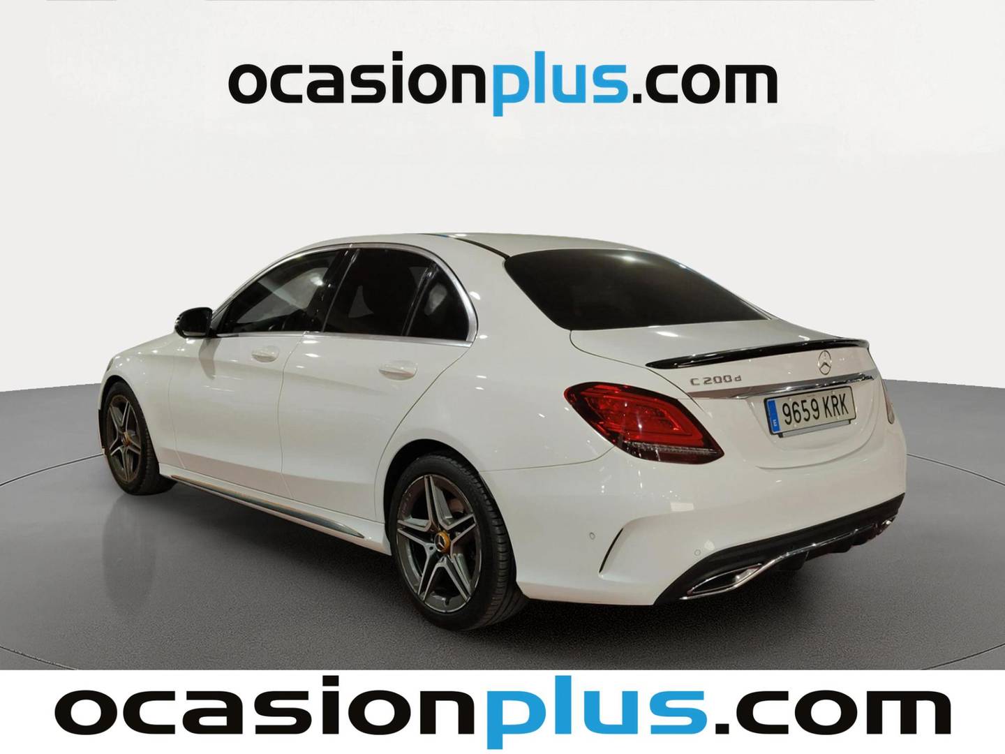 Foto trasera Mercedes Clase C Mercedes Clase C 200 d (150 CV) izquierda